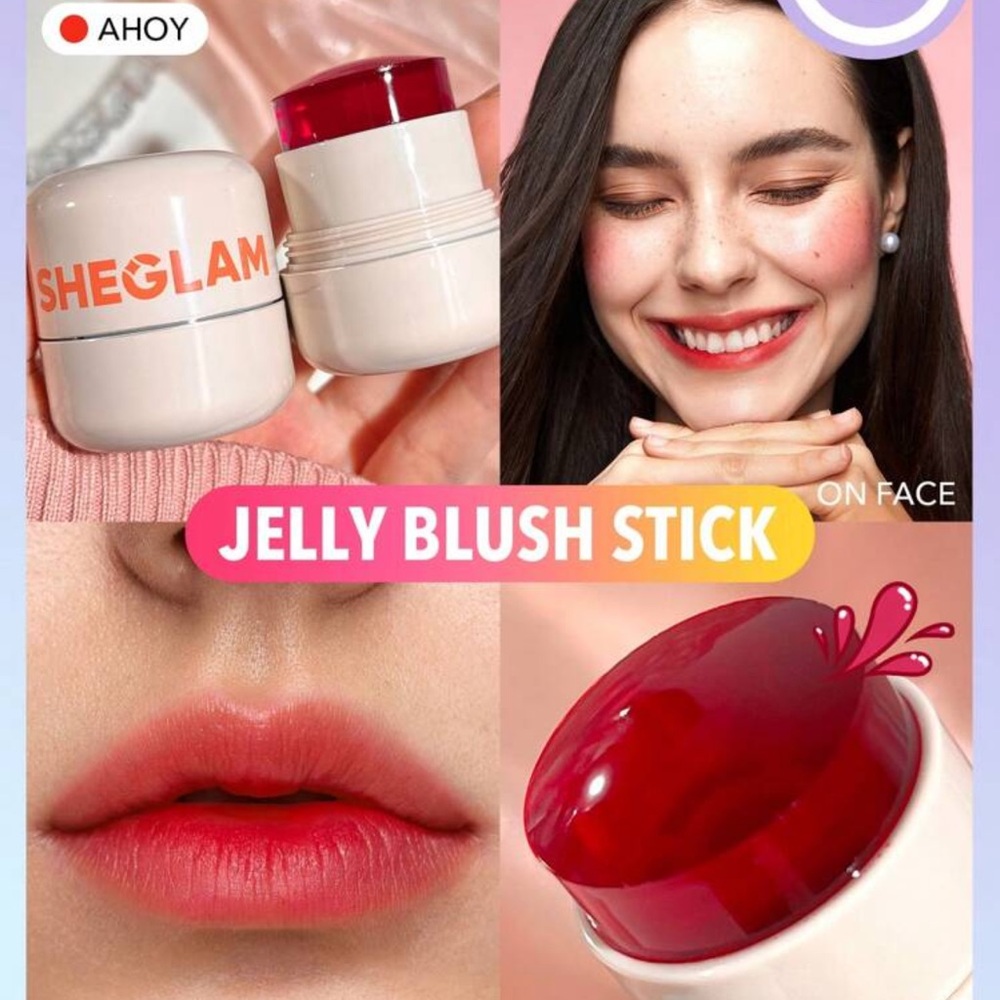 SHEGLAM Jelly-Licious Hydrating Lip & Blush Tint-Ahoy Valentine'S Day Decor